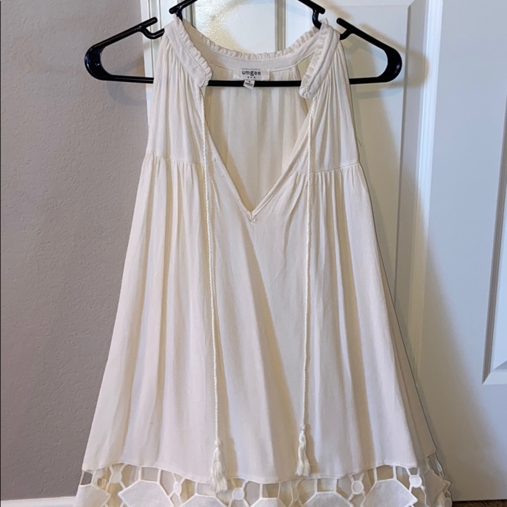 Cream dress
